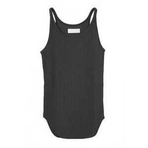 NEW MOUSSY women's comfort basic tank in dark gray